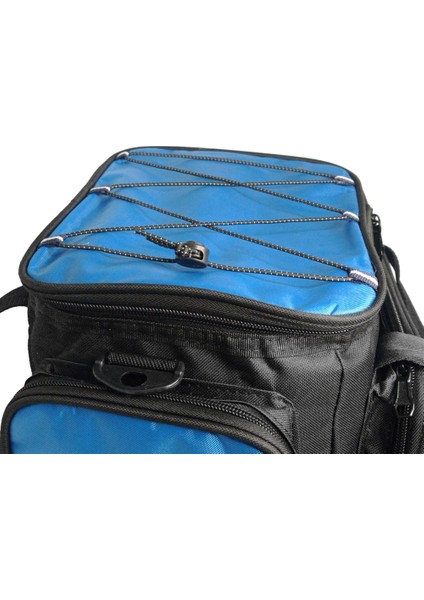 Tackle Bag Blue Black Balıkçı Çantası