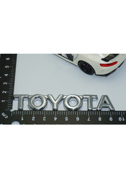 Toyota Bagaj 3m 3D Krom Abs Logo Amblem