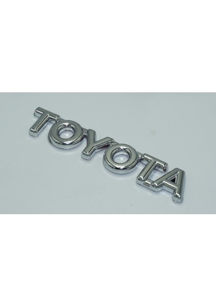 Toyota Bagaj 3m 3D Krom Abs Logo Amblem