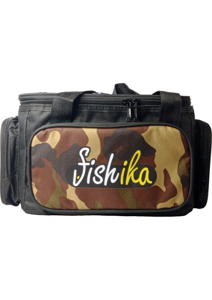 Tackle Bag Camouflage Black Balıkçı Çantası