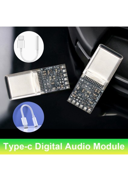 Tip-C Dijital Ses Modülü ALC5686 Adaptör Modülü Için Tel Kontrol Kulaklık Pcba Çözümü (Yurt Dışından)