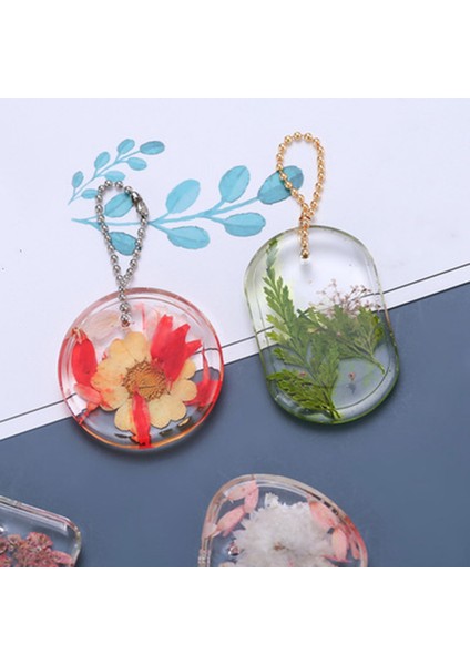 Dıy Anahtarlık Kolye Silikon Kalıp Seti Kristal Epoksi Kalıp Yuvarlak Kolye Takı Yapımı Kalıp (Yurt Dışından) fiyatları