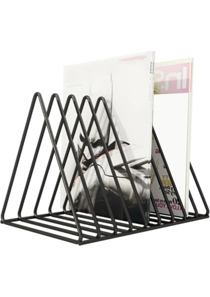 Vinil Kayıt CD Dergi Depolama Rafı Albüm Vitrin Çok Fonksiyonlu Dikey Avrupa Sanat Koleksiyonu (Yurt Dışından)