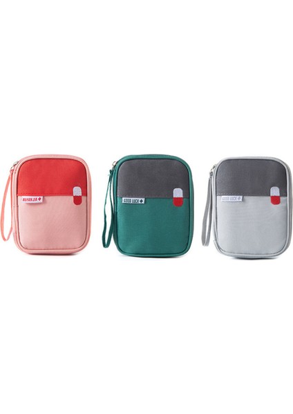 Aile Taşınabilir Ilaç Çantası Açık Seyahat Acil Tıp Saklama Çantası (Yurt Dışından)