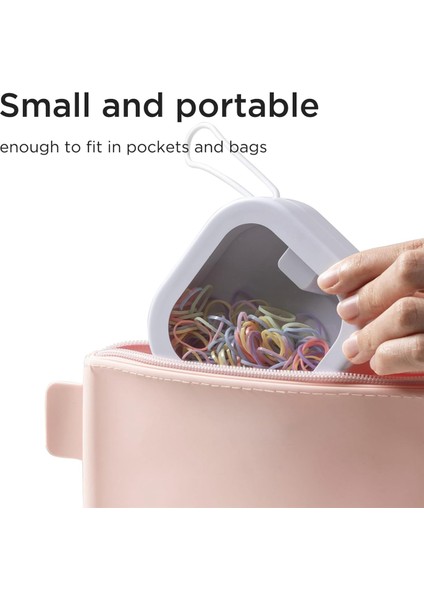 6 Adet Taşınabilir Saç Kravat Organizatör Seyahat Saklama Kapları Istiflenebilir Kutu Pin Pamuklu Çubuk Saç Klipleri Küpe (Yurt Dışından) fırsatları