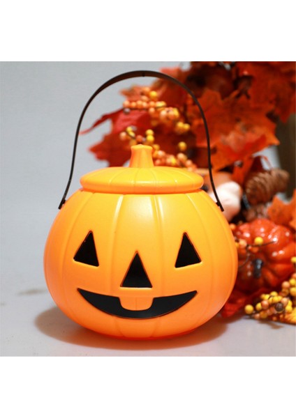 Cadılar Bayramı Balkabağı Feneri Çocuk Taşınabilir Kabak Feneri Cadılar Bayramı Taşınabilir Kabak Kovası Çocuk (Yurt Dışından) indirimleri