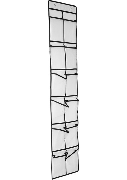 12 Örgü Cep Asılı Ayakkabı Organizatörü Raf Arkası Kapı Ayakkabı Rafı Depolama Ev Duvar Çantası Odası Ayakkabı Depolama-B (Yurt Dışından) fırsatları