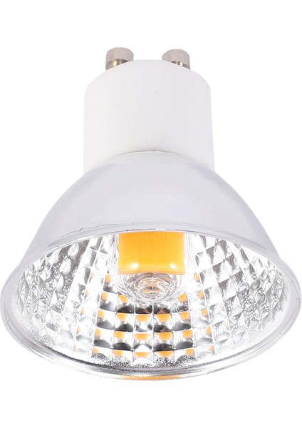 Yüksek Güç Kısılabilir 5W Işık Fincan MR16 Cob LED Işık Seramik Bardak LED Spot LED Ampul 110V LED Spot LAMBA(110V Sıcak Beyaz) (Yurt Dışından)