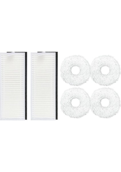 Ped Paspas Bezleri Hepa Filtre Parçaları Deebot N9 + Plus Kendi Kendini Temizleyen Robotlu Süpürge Aksesuarları (Yurt Dışından)