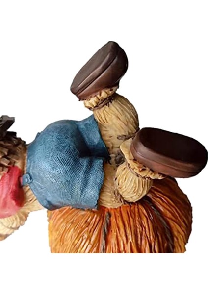 Cadılar Bayramı Dekorasyon Süs Kabak Hasat Heykelcik Masa Mumluk Dekorasyon 13.5X8X10.5 cm (Yurt Dışından)