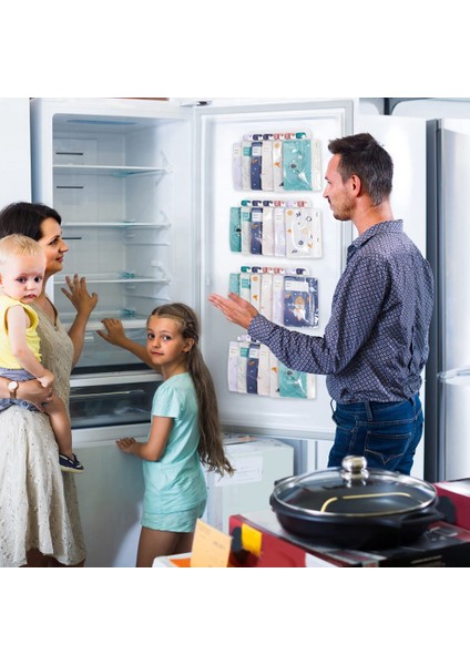 Yiyecek Kese Tutucu Organizatör Buzdolabı Organizatör Mutfak Yoğurt Tutucu Buzdolabı Organizatör Depolama Kabine Kiler (Yurt Dışından) indirimleri