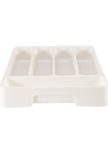 Yeni Mutfak Çekmecesi Organizatör Tepsi Kaşık Çatal Bıçak Takımı Ayırma Bitirme Saklama Kutusu Çatal Bıçak Takımı Mutfak Depolama Organizasyonu Beyaz (Yurt Dışından) indirimleri