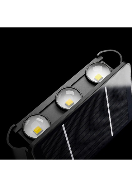 Güneş Enerjili Duvar Işığı Dış Mekan Yukarı-Aşağı Aydınlatma LED Lamba Avlu Bahçe Için Güneş Enerjili Duvar Yıkama Işıkları 5 Işık (Yurt Dışından)