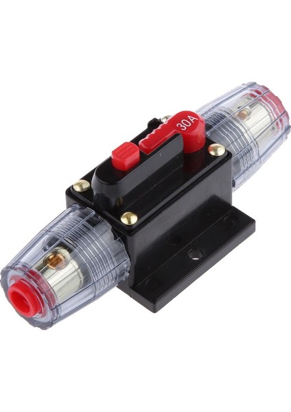 Araç Ses 30A Için 20 - 250AMP Devre Kesici Sigorta Tutucu Dc 12V 24V (Yurt Dışından) modelleri