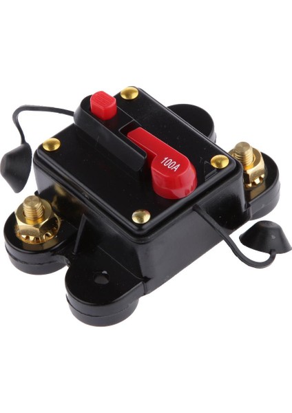 Araç Ses Sistemi 100A Için Sigorta Tutuculu 20-300AMP Devre Kesici 12V/24V 12-24V (Yurt Dışından)