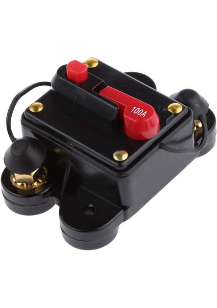 Araç Ses Sistemi 100A Için Sigorta Tutuculu 20-300AMP Devre Kesici 12V/24V 12-24V (Yurt Dışından)