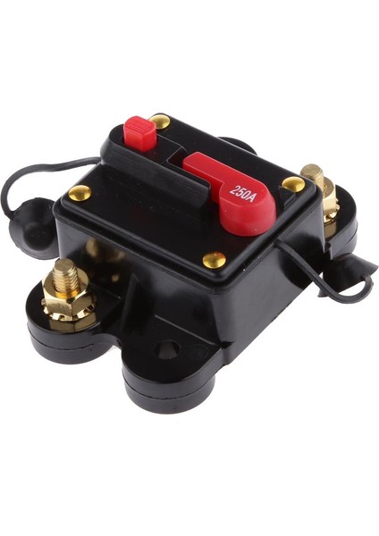 Araç Ses Sistemi 250A Için Sigorta Tutuculu 20-300AMP Devre Kesici 12V/24V 12-24V (Yurt Dışından)