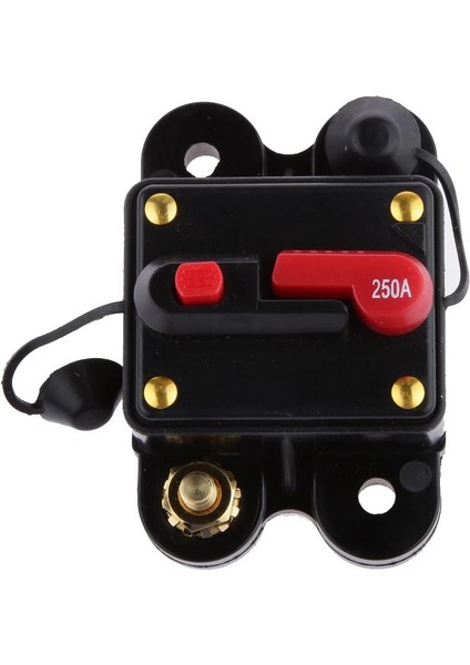 Araç Ses Sistemi 250A Için Sigorta Tutuculu 20-300AMP Devre Kesici 12V/24V 12-24V (Yurt Dışından)