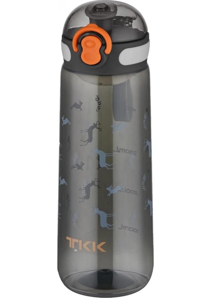 Tkk 550ML Pipetsiz Taşıma Askılı Süzgeçli Tritan Çocuk Su Matarası