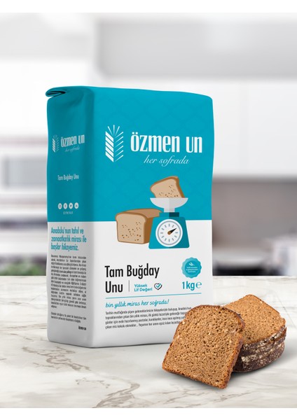 Tam Buğday Unu Özmen Un 1 kg