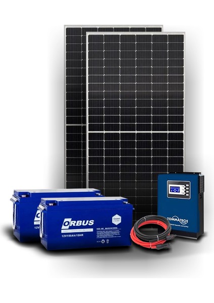 3600 W Hazır Paket Güneş Enerji Sistemi