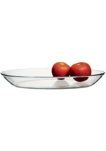 10336 Invitation 33 Cm Oval Cam Kayık Servis Meyve Tabağı