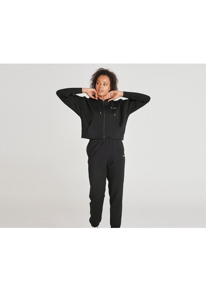Hmlmojave Zıp Hoodıe Siyah Kadın Sweatshirt 921527-2001