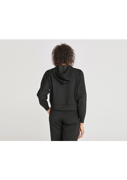 Hmlmojave Zıp Hoodıe Siyah Kadın Sweatshirt 921527-2001