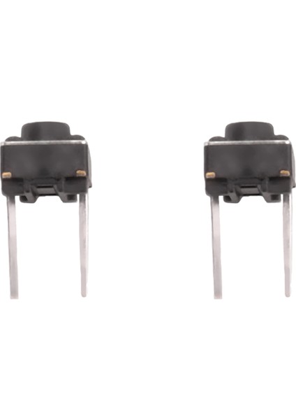 20 Adet 6X6X5MM Anlık Dokunsal Inceliğini Basmalı Düğme Anahtarı 2 Pin Dıp Delikten (Yurt Dışından)