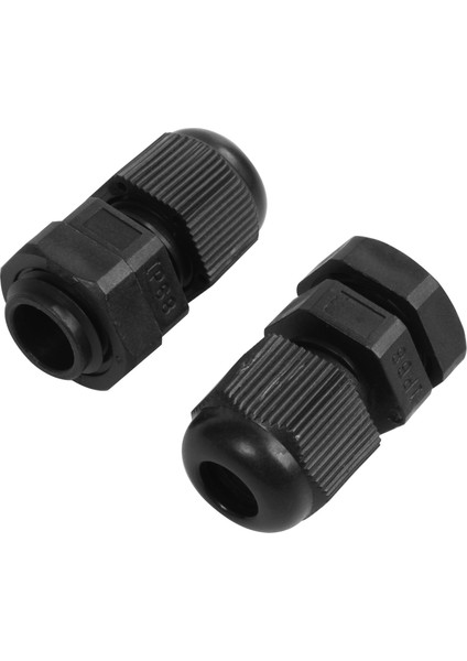 Pg7 Siyah Naylon Su Geçirmez Gerilim Giderici, Kordon Kavraması, Kablo Rakoru 3,5-6 mm 50 Adet (Yurt Dışından)