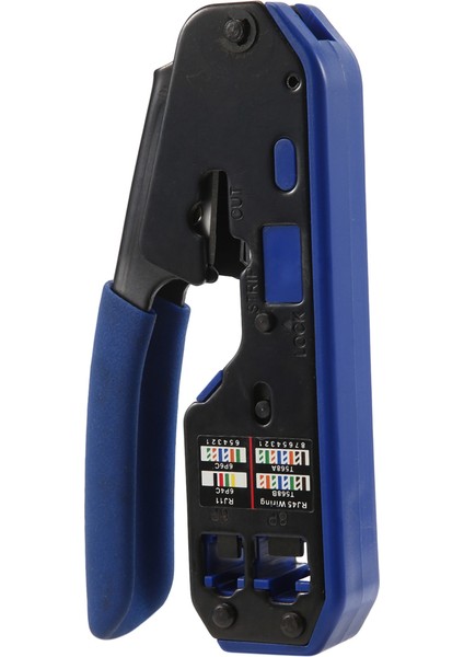 RJ45 Aracı Ağ Crimper RJ45 Sıkma Aracı Striptizci Kesici RJ45 Cat6 CAT5E Cat5 RJ11 RJ12 Konektörü (Yurt Dışından)