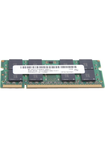 mt Ddr2 4 GB 800 Mhz Ram Pc2 6400 S 16 Cips 2rx8 1.8 V 200 Pin Sodımm Dizüstü Bilgisayar Belleği Için (Yurt Dışından)