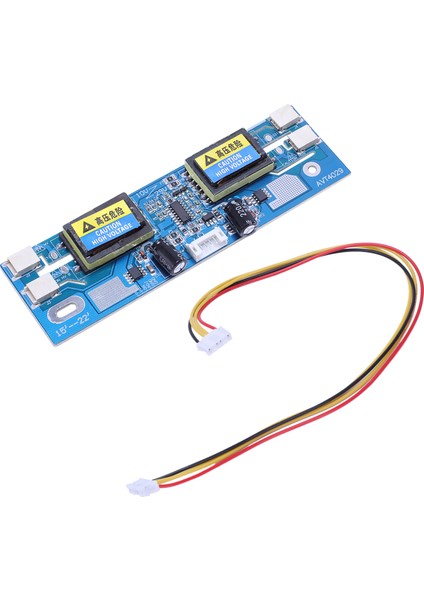AVT4029 Evrensel Invertör Yedek Ccfl Invertör LCD Monitör 4 Lamba 10-29V 15-22 Inç Geniş Ekran Için 6pin Kablo ile (Yurt Dışından)