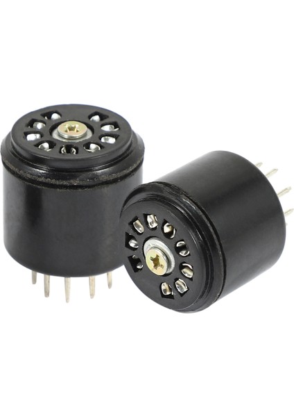4x 9pin Bakalit Vakumlu Tüp Soketi Koruyucu Tabanı 12AX7 12AU7 ECC82 ECC83 Amper Için, 4 Adet (Yurt Dışından)