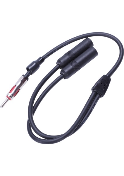 Erkek 2 Kadın Y Araba Stereo Radyo Anten Adaptörü Motorola Siyah (Yurt Dışından)