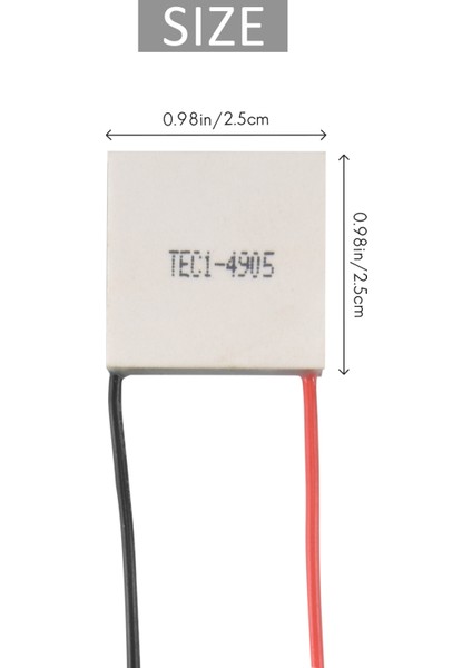 Dc 5V 19.4W Termoelektrik Soğutucu Peltier Soğutucu Soğutma (Yurt Dışından)