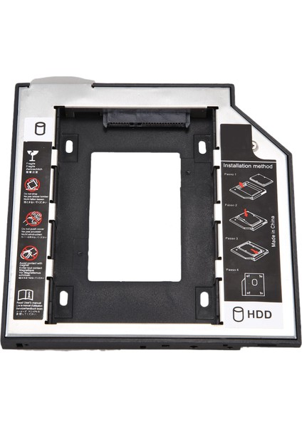 Evrensel Sata 2nd HDD SSD Sabit Disk Caddy 9.5mm Cd/dvd-Rom Optik Bay HDD Sataii Sdd Sabit Disk Braketi (Yurt Dışından)