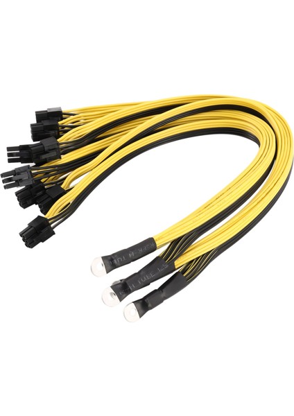 Adet S7 S9 Ila 5x Pcı-E Pcıe 6pin Gpu Grafik Kartı Ayırıcı Güç Kablosu Btc Miner Bitcoin S11 T9+X10 L3+A3 A841 M3 P3P3 (Yurt Dışından)
