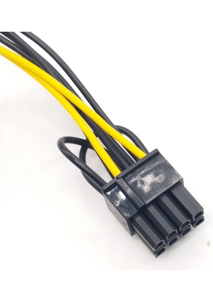 Adet 15PIN Sata Erkek 8pin(6+2) Pcı-E Güç Uzatma Kablosu 20CM Sata Kablosu 15-Pin 8 Pin 18AWG Tel Grafik Kartı Için (Yurt Dışından)