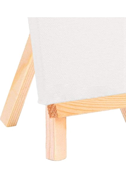 12 Adet Sanatçılar Mini Şövale + 3 Inç X3 Inç Mini Tuval Seti Boyama Çocuklar Zanaat Diy Çizim Küçük Masa Şövale Okul Için (Yurt Dışından)
