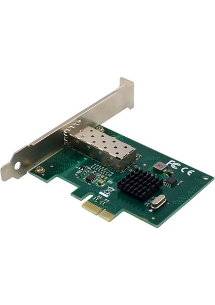 Pcıe X1 Gigabit Ağ Kartı Pcı-Express Yükseltici Kart BCM5720 Tek Optik Bağlantı Noktalı Gigabit Fiber Sunucu Ağ Kartı (Yurt Dışından)