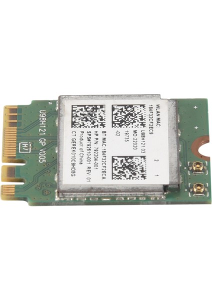 Realtek RTL8723BE 802.11N Wifi Kartı Için Kablosuz Adaptör Bluetooth 4.0 Ngff Kart Sps 843338-001 300 Mbps (Yurt Dışından)