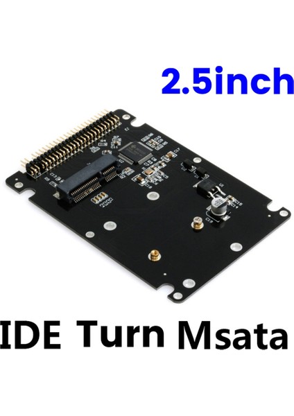 Msata - 2,5 Inç 44PIN Ide HDD SSD Adaptörü Msata - Pata Dönüştürücü Adaptör Kartı ile Kılıf (Yurt Dışından) fırsatları