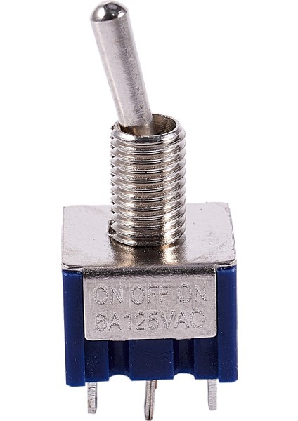 Adet Ac 6A 125 V Dpdt 3 Pozisyon On-Off-On Güç Kontrol Geçiş Anahtarı (Yurt Dışından)