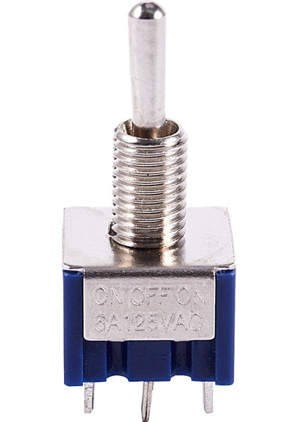 Adet Ac 6A 125 V Dpdt 3 Pozisyon On-Off-On Güç Kontrol Geçiş Anahtarı (Yurt Dışından)