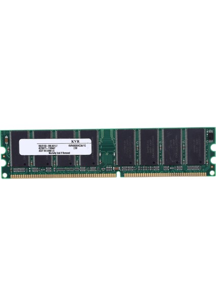 2.6V Ddr 400MHZ 1gb Bellek 184PINS PC3200 Masaüstü Ram Cpu Gpu Apu Ecc Olmayan Cl3 Dımm (Yurt Dışından)