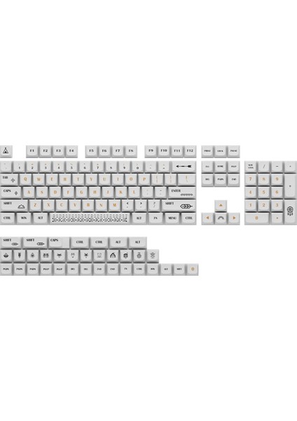 Kullanışlı Kişiselleştirin 137 Tuş Pbt Klavye Tuşları Taşınabilir Dıy Süblimasyon Mekanik Klavye Tuş Takımı Için Kullanışlıdır, D (Yurt Dışından)