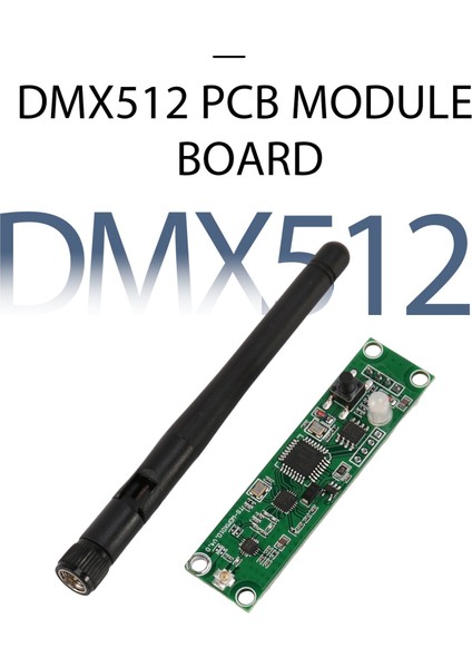 DMX512 2.4g LED Kablosuz Işık Modülü Led'ler Denetleyici Antenli Pcb Verici Alıcı (Yurt Dışından)