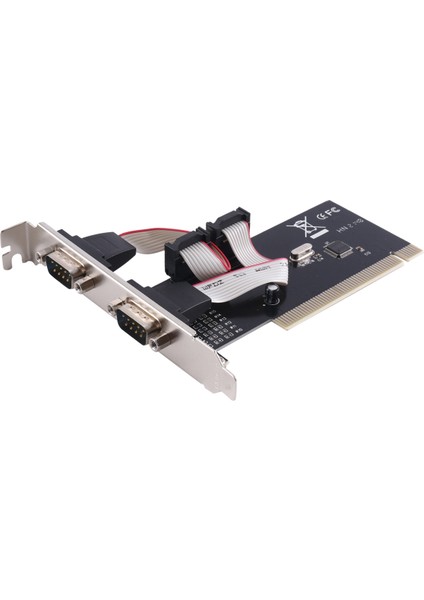 Pcı To R232 Adaptörü Pcıe - 2 Bağlantı Noktalı Seri Genişletme Kartı Pcı-E - Masaüstü Için Endüstriyel RS232 Seri Bağlantı Noktası Adaptörü (Yurt Dışından)