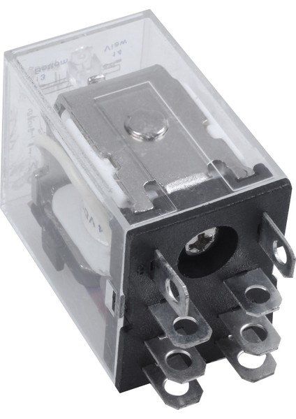 Dc 12V Bobin 10A 240VAC 28VDC Dpdt Elektromanyetik Röle JQX-13F2Z (Yurt Dışından)